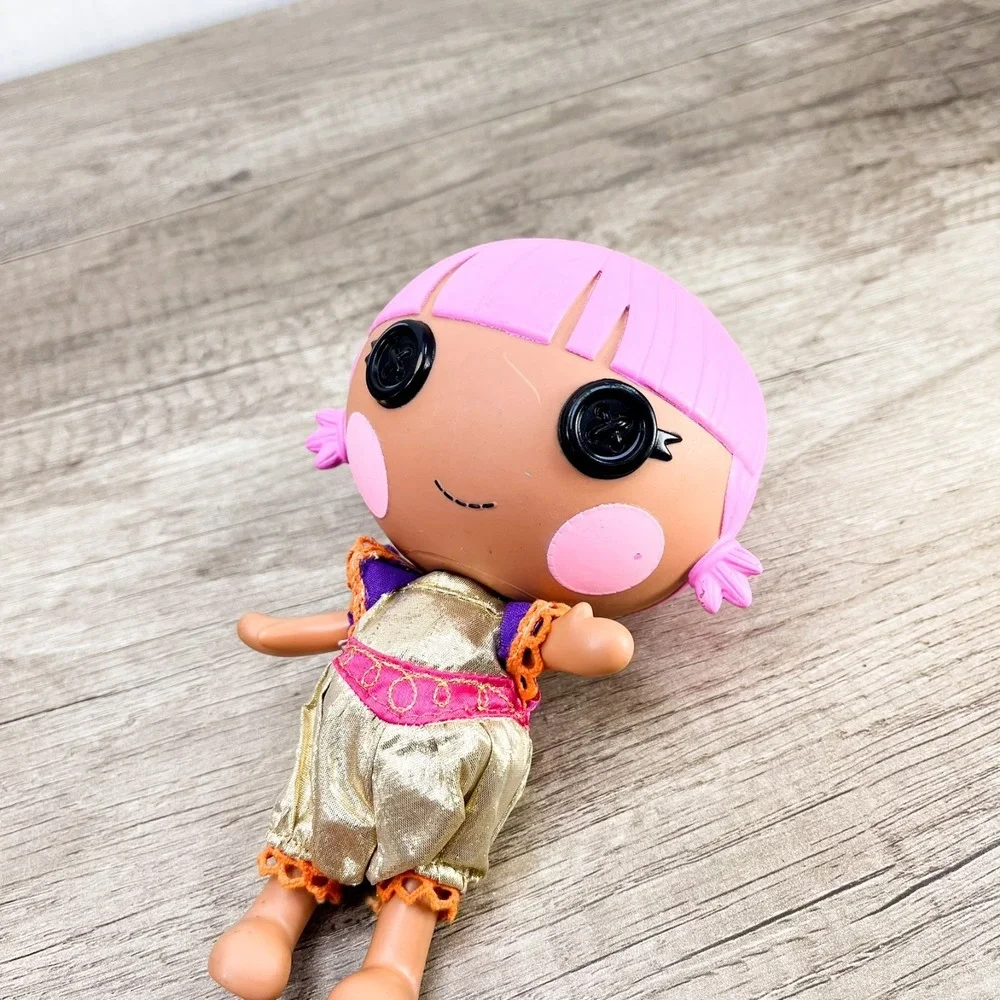 Lalaloopsy Littles Pita‎ Mirage Doll Genie Hard Plastic Removable Clothing Pink